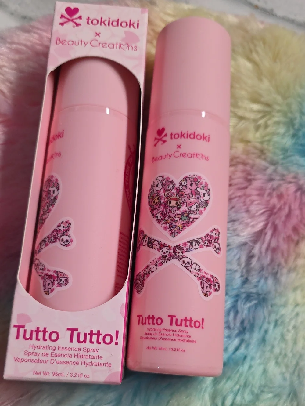 tokidoki Pink Tutto Tutto! Hydrating Essence Spray